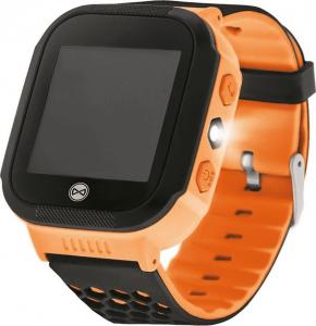 Smartwatch Forever Find Me KW-200 Czarno-pomarańczowy 1