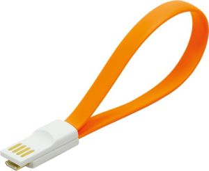 Kabel USB LogiLink USB-A - Pomarańczowy (CU0088) 1