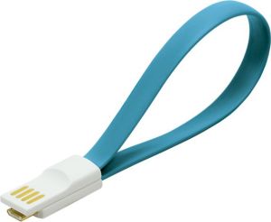 Kabel USB LogiLink USB-A - microUSB Niebieski (CU0085) 1