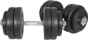 Gorilla Sports Hantle regulowane winylowe 2x15kg 1