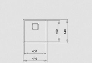 Zlewozmywak Teka FlexLinea RS15 40.40 Stal szlachetna (115000014) 3