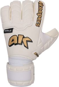 4keepers Rękawice 4keepers Champ Black Gold IV RF + płyn czyszczący S605346 biały 8 2