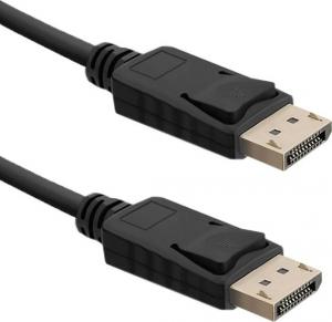 Kabel Qoltec DisplayPort - DisplayPort 1.5m czarny (50586) 1