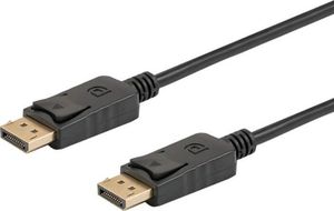 Kabel Savio DisplayPort - DisplayPort 3m czarny (SAVIO CL-137) 1