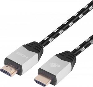 Kabel TB Print HDMI - HDMI 2m srebrny (AKTBXVH20PREM20) 1