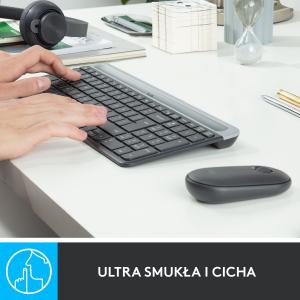 Klawiatura + mysz Logitech MK470 Slim (920-009204) 3