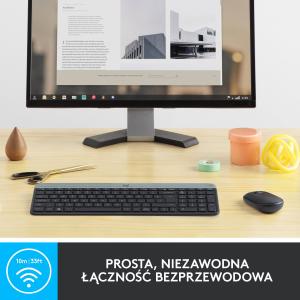 Klawiatura + mysz Logitech MK470 Slim (920-009204) 4