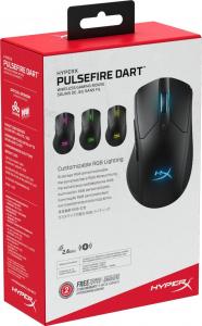 Mysz HyperX Pulsefire Dart Wireless Gaming Mouse  (4P5Q4AA) 10