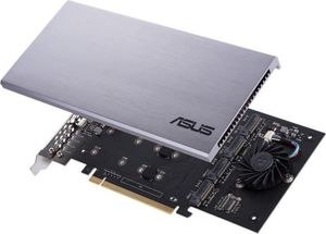 Kontroler Asus PCIe 3.0 x16 - 4x M.2 M-key Hyper M.2 X16 Card V2 (90MC06P0-M0EAY0) 4