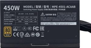 Zasilacz Cooler Master MWE 450 V2 (MPE-4501-ACAAB-EU) 4
