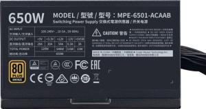 Zasilacz Cooler Master MWE 650 V2 (MPE-6501-ACAAB-EU) 4