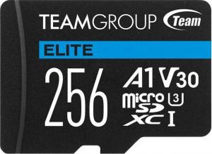 Karta TeamGroup Elite MicroSDXC 256 GB Class 10 UHS-I/U3 A1 V30 (TEAUSDX256GIV30A103) 1