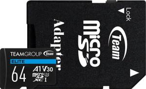 Karta TeamGroup Elite MicroSDXC 128 GB Class 10 UHS-I/U3 A1 V30 (TEAUSDX128GIV30A103) 1