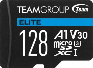 Karta TeamGroup Elite MicroSDXC 128 GB Class 10 UHS-I/U3 A1 V30 (TEAUSDX128GIV30A103) 1