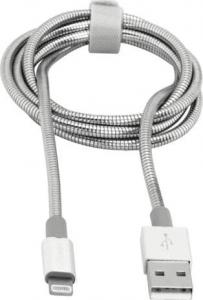 Kabel USB Verbatim Lightning USB-A, silver 1
