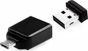 Pendrive Verbatim Flash USB 2.0 64GB Nano+ OTG Adapter (49329) 1