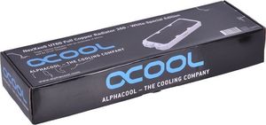 Alphacool Alpha NexXxoS UT60 Full Copper 360mm, radiator (white / black, white Special Edition) 5