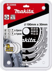 Makita Aparoli B-33906Aparoli Mak-Force B-33906 circular Saw Blade set 3-Piece 1