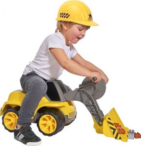Big Jeździk Power-Worker Maxi-Loader - yellow / gray 1
