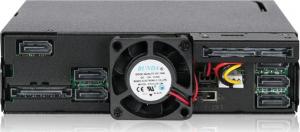 Kieszeń Icy Dock 6x 2.5" SAS/SATA + Ultra Slim ODD ToughArmor (MB606SPO-B) 2