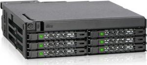 Kieszeń Icy Dock 6x 2.5" SAS/SATA + Ultra Slim ODD ToughArmor (MB606SPO-B) 6
