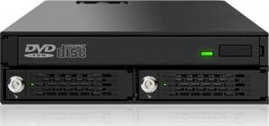 Kieszeń Icy Dock 2x 2.5" SAS/SATA + 5.25" Slim ODD (MB994IKO-3SB) 3
