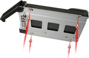 Kieszeń Icy Dock 2x 2.5" SAS/SATA + 5.25" Slim ODD (MB994IKO-3SB) 6