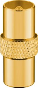 Goobay goobay TV antenna cable 135dB 90 ° white 10m -4x shielded 5