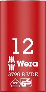 Wera Wera Cyclops socket wrench bit 12x46 - 8790 B VDE, insulated, with 3/8 "drive 1