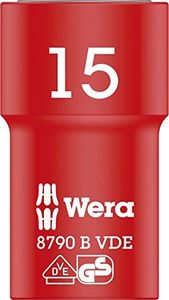 Wera Wera Cyclops socket wrench bit 15x46 - 8790 B VDE, insulated, with 3/8 "drive 1
