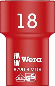 Wera Wera Cyclops socket wrench bit 18x46 - 8790 B VDE, insulated, with 3/8 "drive 1