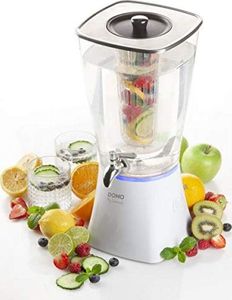 Domo Słój z kranikiem biały  (DO9197LD:) 2