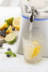 Domo Słój z kranikiem biały  (DO9197LD:) 3