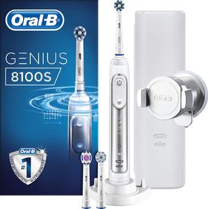 Szczoteczka Oral-B Braun Oral-B Genius 8100S - white/silver 1