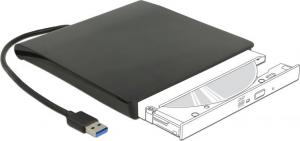 Kieszeń Delock na dyski 5.25″ Slim SATA 12,7 mm do USB Typ-A męski (42602) 1