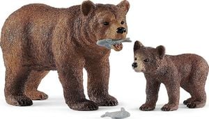 Figurka Schleich Wild Life Grizzly mother m. J. 1