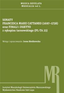 Sonaty Francesca Marii Cattaneo (16971758) ... 1