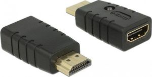 Adapter AV Delock HDMI - HDMI czarny (63320) 1