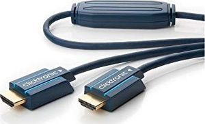 Kabel Clicktronic HDMI - HDMI 30m granatowy (70089) 1
