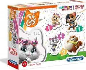 Clementoni Moje Pierwsze Puzzle 44 Koty 1
