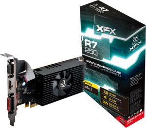 Karta graficzna XFX Radeon R7 250 2GB DDR3 (128 bit) HDMI, DVI, D-Sub (R7-250A-CLF4) 4