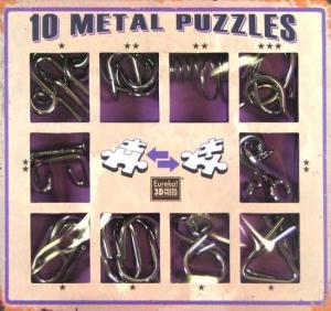 Eureka Gra łamigłówki Puzzle Mania 10 szt. fioletowy 2