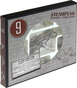 Eureka Gra łamigłówka Puzzle Mania Steampunk Szary 9 szt. 1