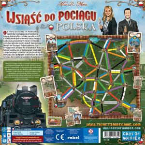 Rebel Dodatek do gry Wsiąść do Pociągu: Kolekcja Map 6.5 - Polska 3
