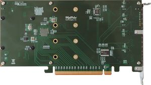 Kontroler Highpoint PCIe 3.0 x16 - 4x M.2 NVMe (SSD7101A-1) 2
