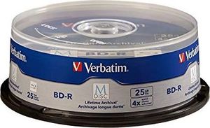 Verbatim BD-R 25 GB 4x 25 sztuk (98909) 1