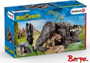 Figurka Schleich Zestaw dinozaury z jaskinią (41461) 1