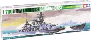 Tamiya Model plastikowy Niemiecki krążownik Scharnhorst 1