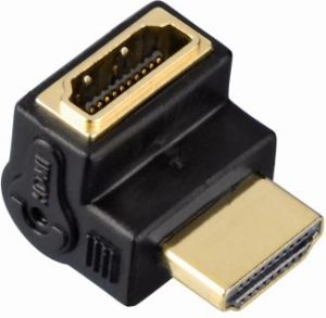 Adapter AV Hama HDMI - HDMI czarny (001222320000) 1