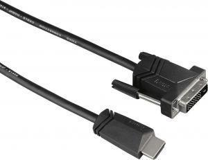 Kabel Hama HDMI - DVI-D 3m czarny (001221310000) 1